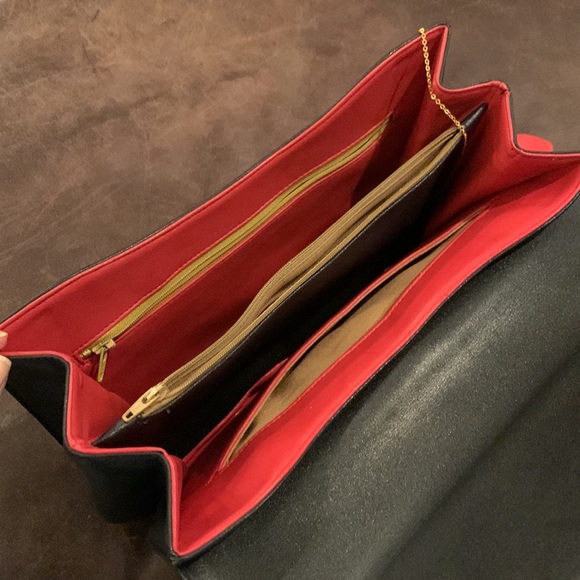 VTG Koret Black Leather Purse - Picture 7 of 8